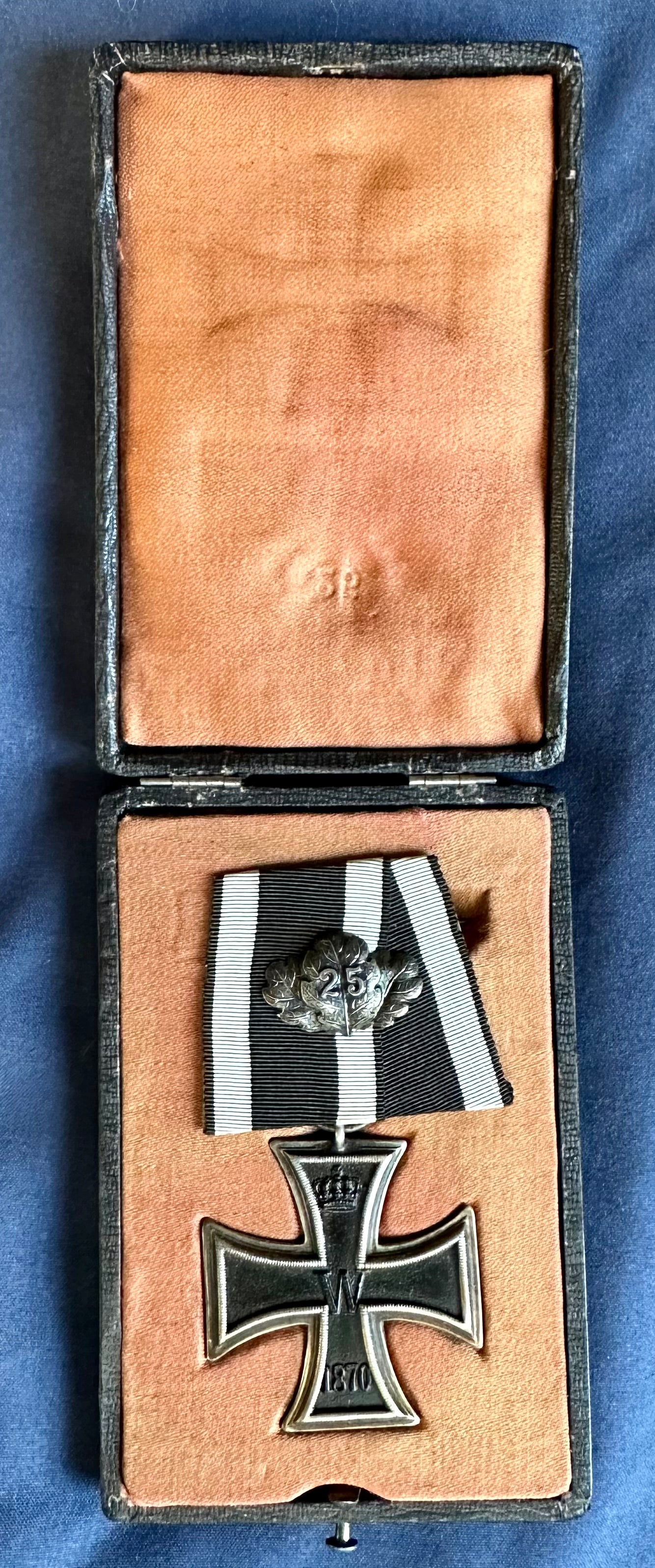 German Iron Cross 1870 2nd class with 25 year oak leaves - Derrittmeister Militaria Group