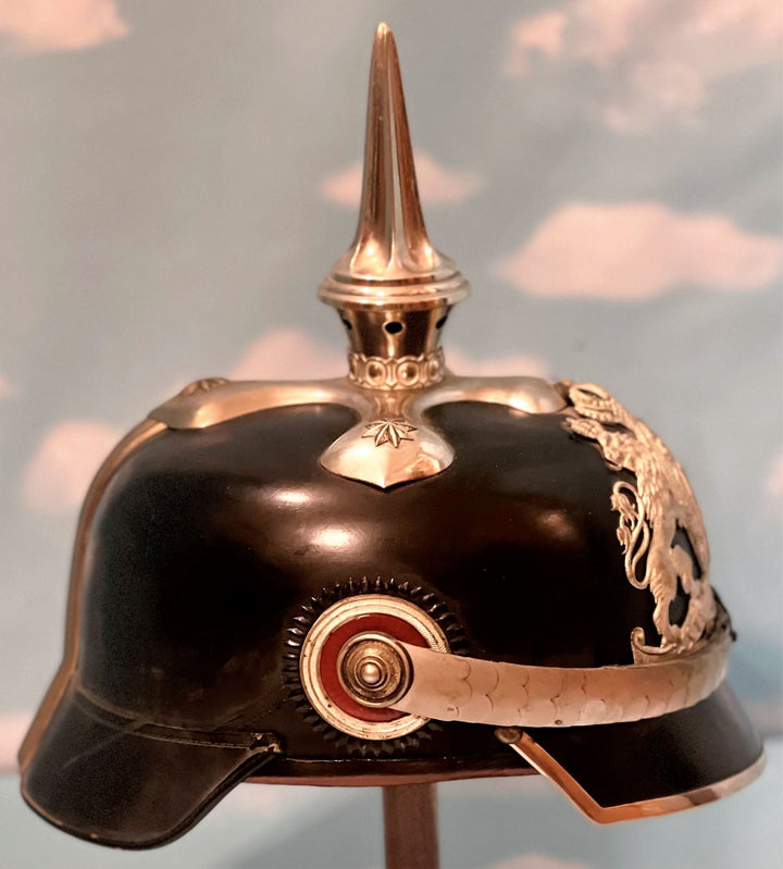 Bavaria Pickelhaube / Spiked Helmet for Officer in Infanterie Lieb Rgt - Derrittmeister Militaria Group