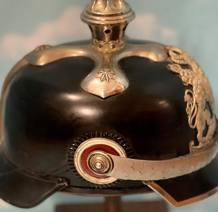 Bavaria Pickelhaube / Spiked Helmet for Officer in Infanterie Lieb Rgt - Derrittmeister Militaria Group