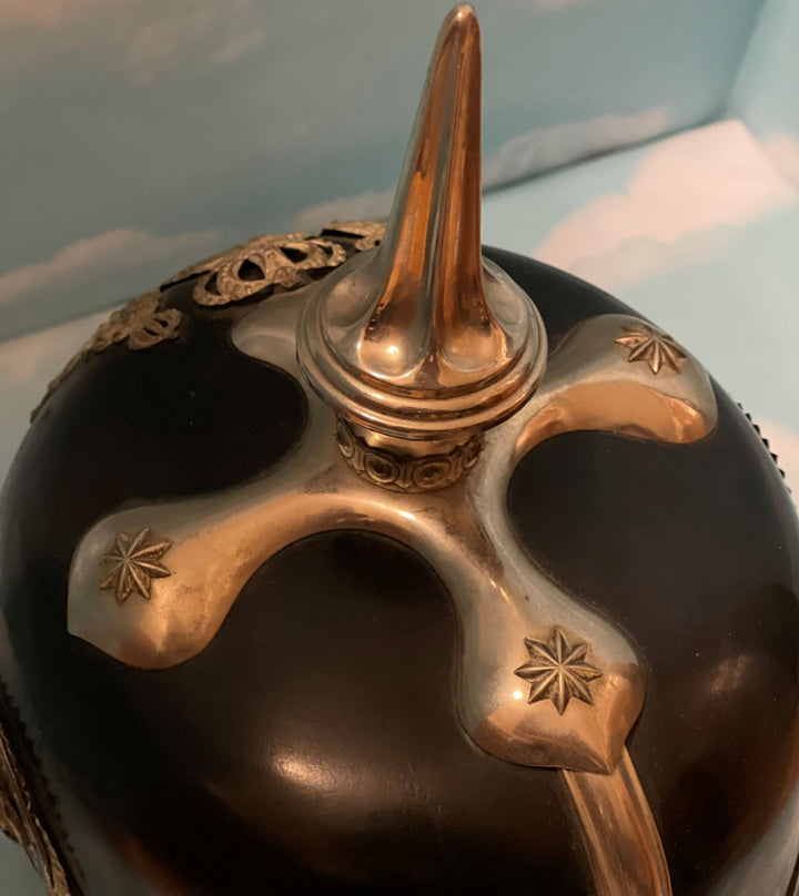 Bavaria Pickelhaube / Spiked Helmet for Officer in Infanterie Lieb Rgt - Derrittmeister Militaria Group
