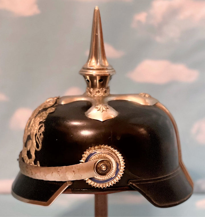 Bavaria Pickelhaube / Spiked Helmet for Officer in Infanterie Lieb Rgt - Derrittmeister Militaria Group