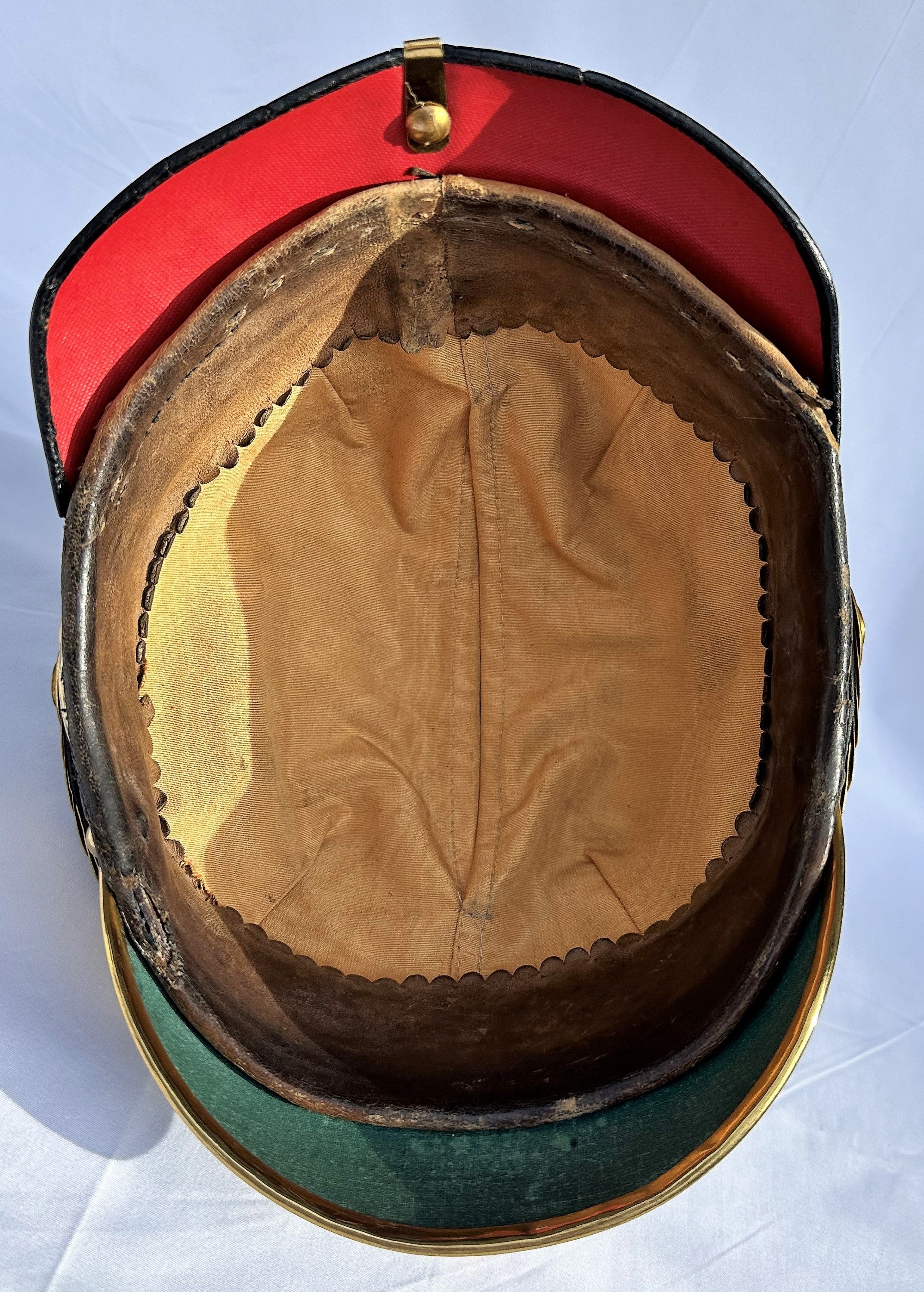 Braunschweig Pickelhaube / Spiked Helmet for Reserve Officer in Landwehr Infantry Rgt NR 92 - Derrittmeister Militaria Group