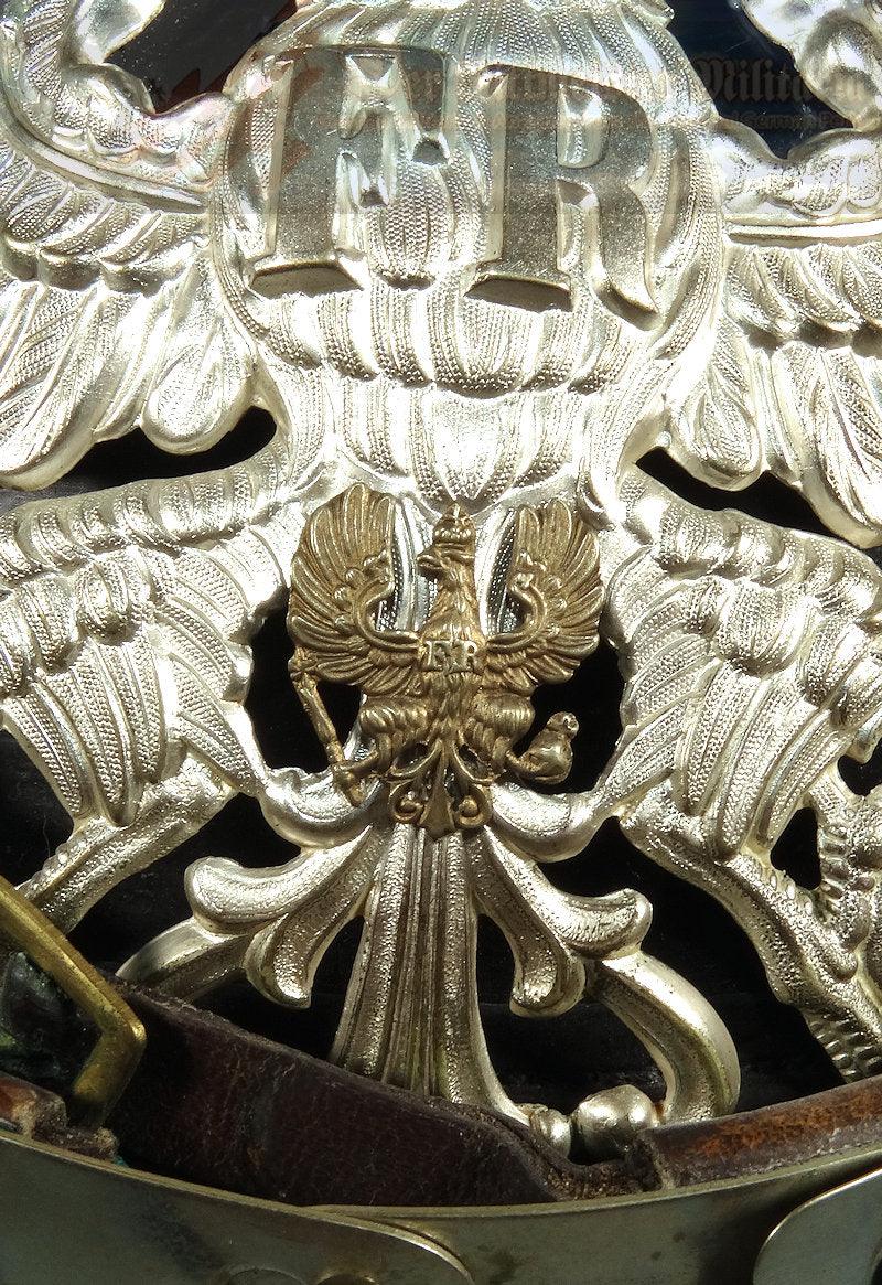 Prussia Pickelhaube / Spiked Helmet for Officer in Military Administration - Derrittmeister Militaria