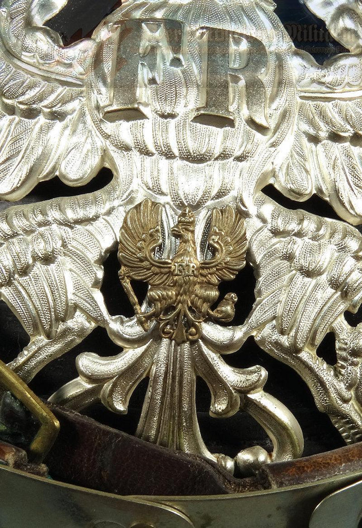 Prussia Pickelhaube / Spiked Helmet for Officer in Military Administration - Derrittmeister Militaria