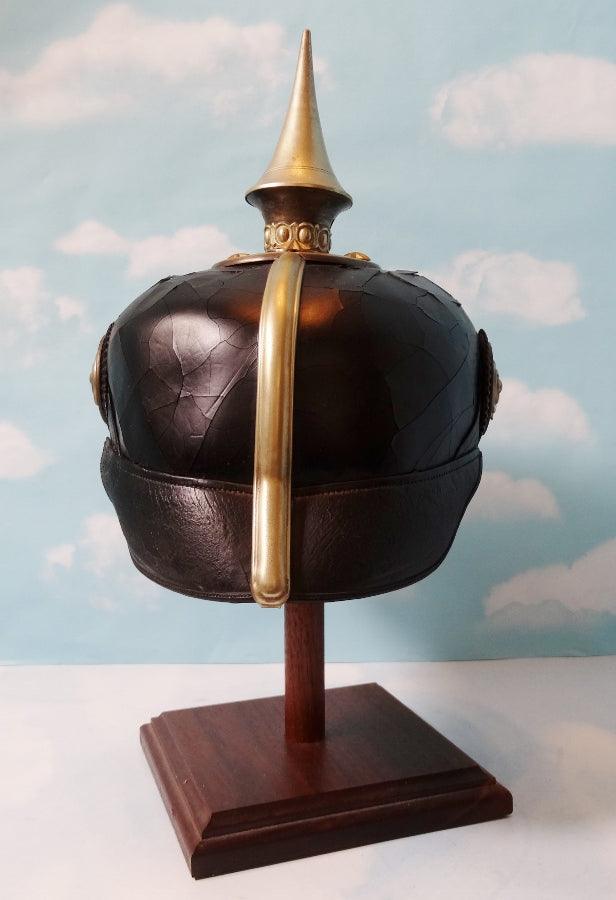 Prussia Pickelhaube / Spiked Helmet for Reserve Officer in Pionier Bataillon - Derrittmeister Militaria