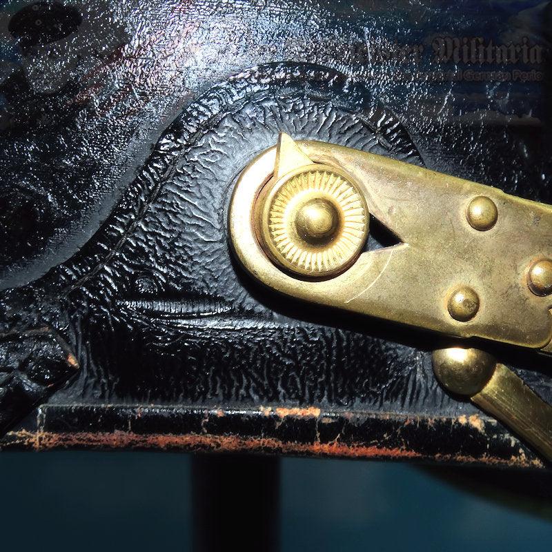 Bavaria Pickelhaube / Spiked Helmet for a OYV (one year volunteer) in Line Infantry Regiment - Derrittmeister Militaria