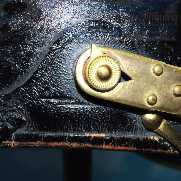 Bavaria Pickelhaube / Spiked Helmet for a OYV (one year volunteer) in Line Infantry Regiment - Derrittmeister Militaria