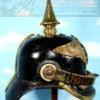 Prussia Pickelhaube / Spiked Helmet  for Enlisted Man / NCO (Non Commissioned Officer) in M1871 2. Garede Rgt zu Fus - Derrittmeister Militaria