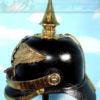Prussia Pickelhaube / Spiked Helmet  for Enlisted Man / NCO (Non Commissioned Officer) in M1871 2. Garede Rgt zu Fus - Derrittmeister Militaria