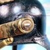 Prussia Pickelhaube / Spiked Helmet  for Enlisted Man / NCO (Non Commissioned Officer) in M1871 2. Garede Rgt zu Fus - Derrittmeister Militaria