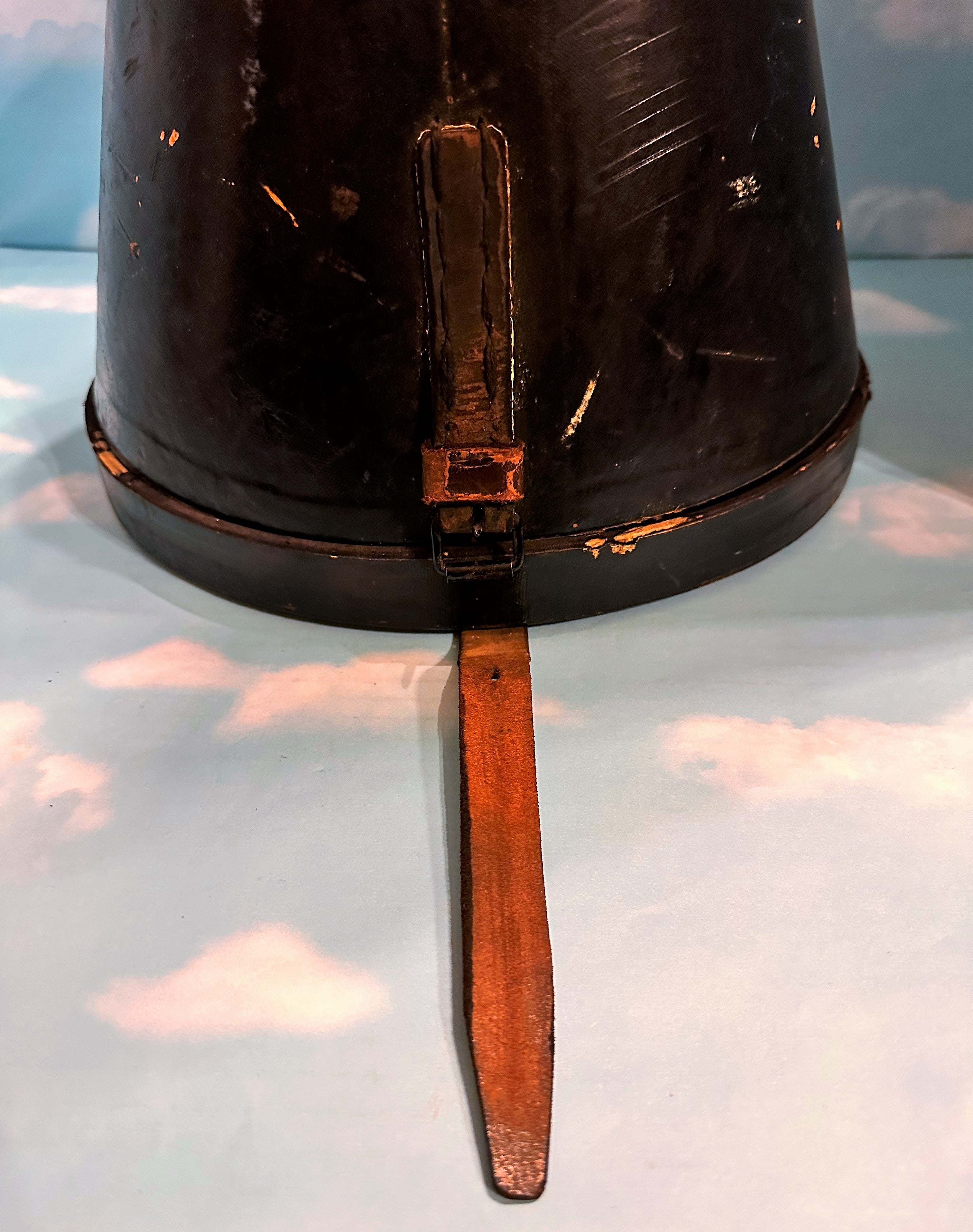 Prussia Pickelhaube / Spiked Helmet for Officer in Line Infanterie with Transport Case - Derrittmeister Militaria Group