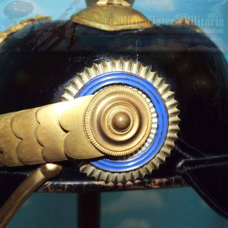 Bavaria Pickelhaube / Spiked Helmet for Officer in Line-Infantry Regiment - Derrittmeister Militaria