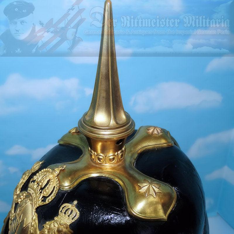 Bavaria Pickelhaube / Spiked Helmet for Officer in Line-Infantry Regiment - Derrittmeister Militaria