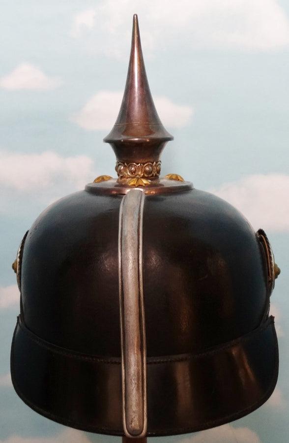 Prussia Pickelhaube / Spiked Helmet for Line Officer in Pionier Batallione - Derrittmeister Militaria