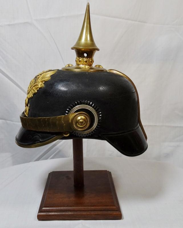 Prussia Pickelhaube / Spiked Helmet for Officer in - Derrittmeister Militaria
