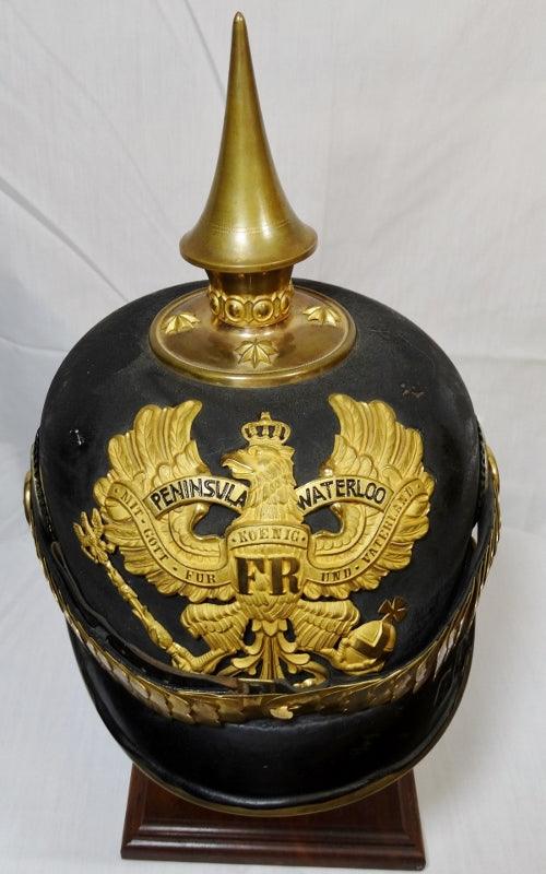 Prussia Pickelhaube / Spiked Helmet for Officer in - Derrittmeister Militaria