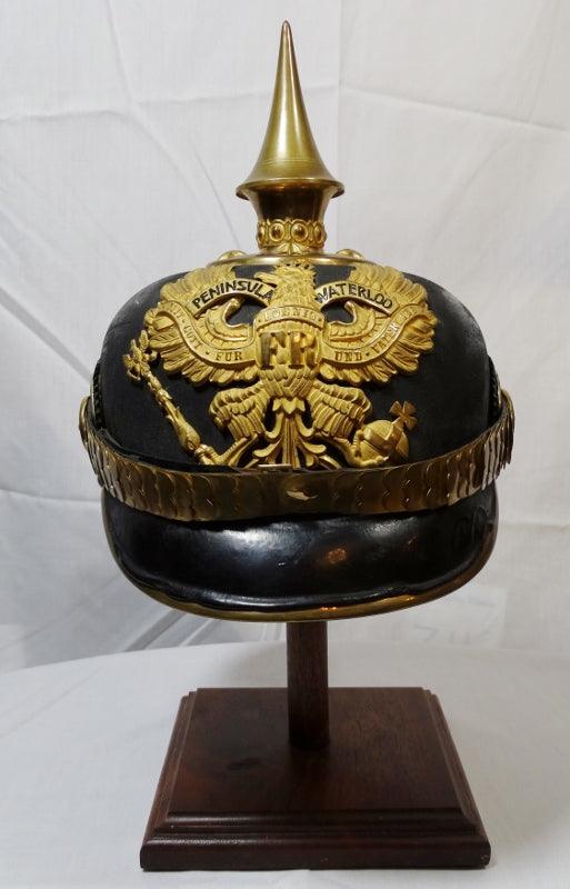 Prussia Pickelhaube / Spiked Helmet for Officer in - Derrittmeister Militaria