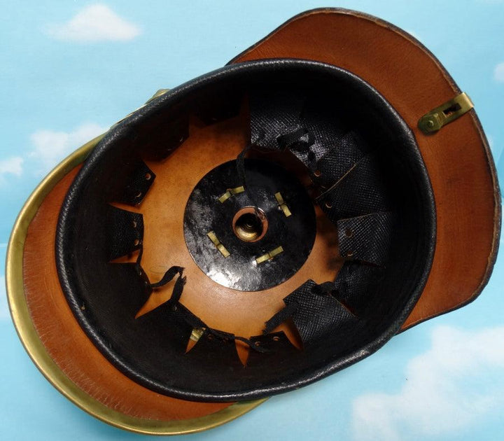 Prussia Pickelhaube / Spiked Helmet for NCO (non commissioned officer) in Infantarie Rgt - Derrittmeister Militaria