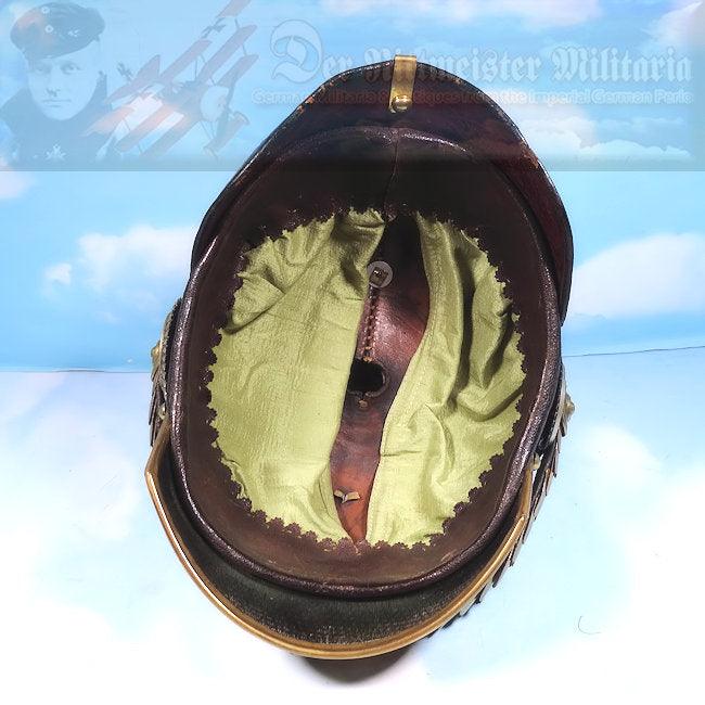 Bavaria Pickelhaube / Spiked Helmet for Reserve Officer in Chevaulegers or Schweres-Reiter-Regiment - Derrittmeister Militaria