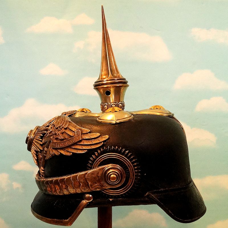 Prussia Picklehaube / Spiked Helmet for a General ala Suite or Flugeladjutant - Derrittmeister Militaria Group