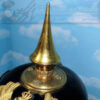 Braunschweig Pickelhaube / Spiked Helmet for Reserve Officer in Infanterie Rgt 92 Bataillone I and II - Derrittmeister Militaria Group
