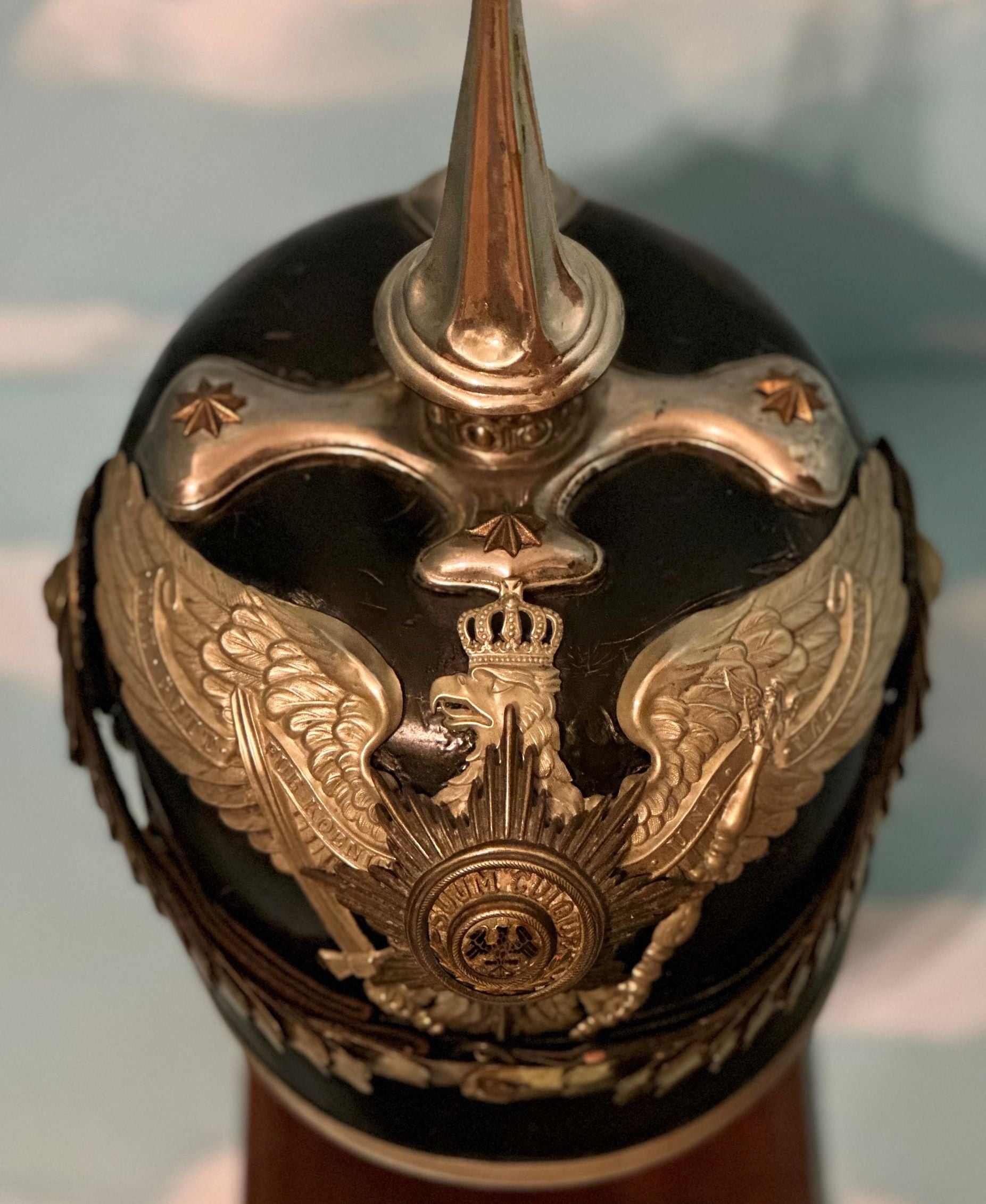 Prussia Pickelhaube / Spiked Helmet General A La Suite - Derrittmeister Militaria Group