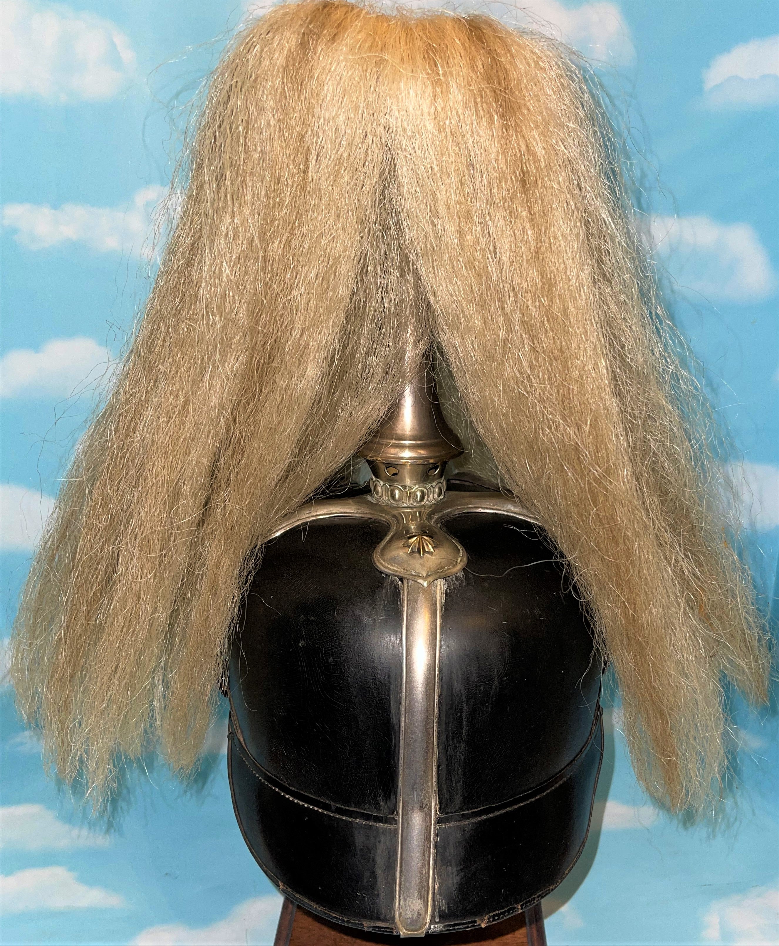 Prussian Pickelhaube Spiked Helmet for an Officer of Garde Dragoner Regiment Number 2 - Derrittmeister Militaria Group