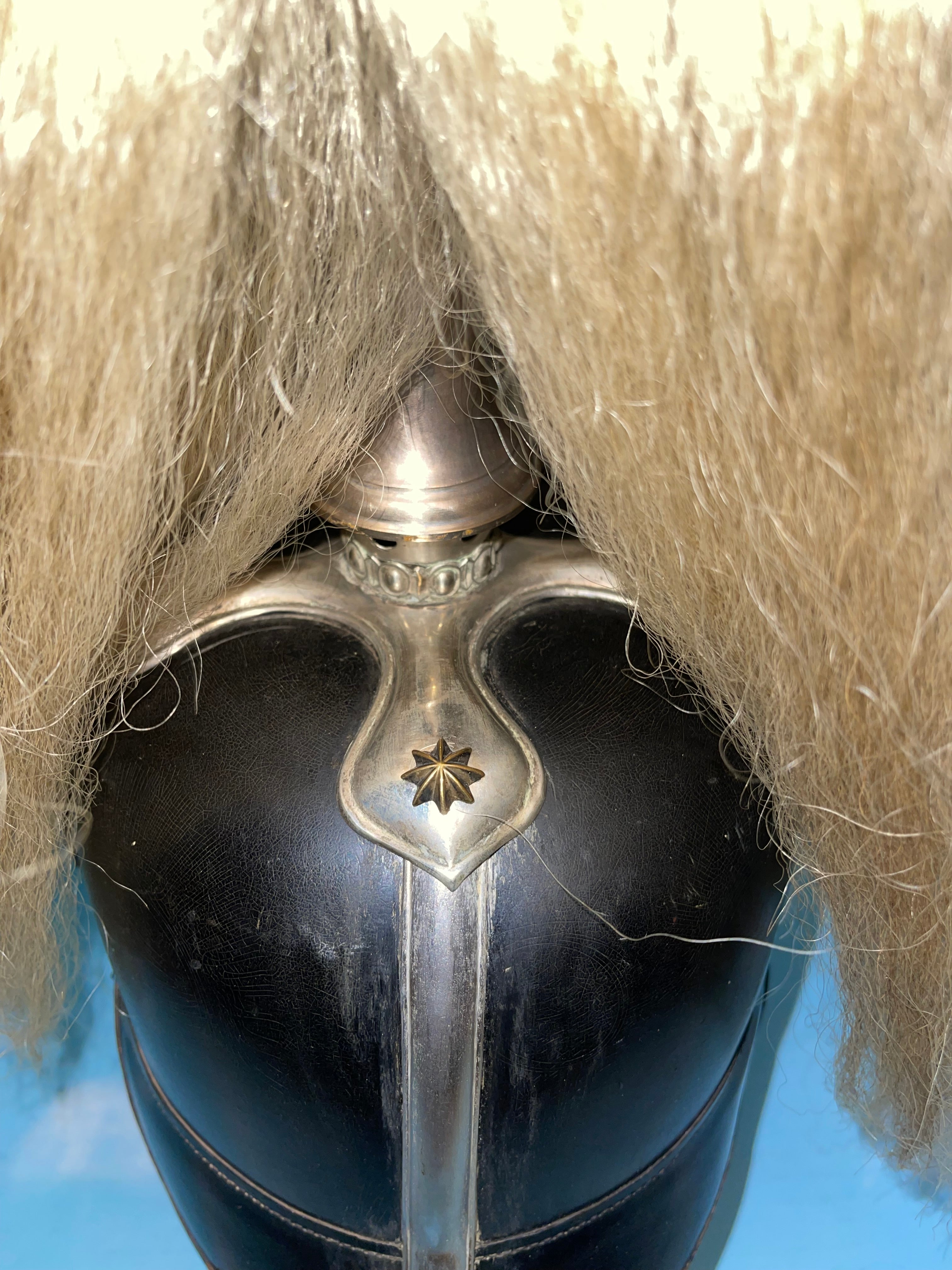 Prussian Pickelhaube Spiked Helmet for an Officer of Garde Dragoner Regiment Number 2 - Derrittmeister Militaria Group