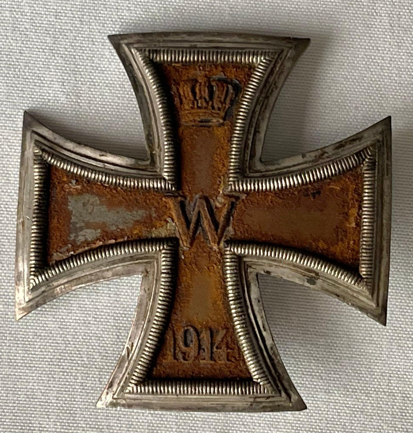 Germany Award and Document 1914 Iron Cross 1st Class Feldwebel Leutnant Gebhard Reserve-Infanterie-Regiment Nr 212 - Derrittmeister Militaria