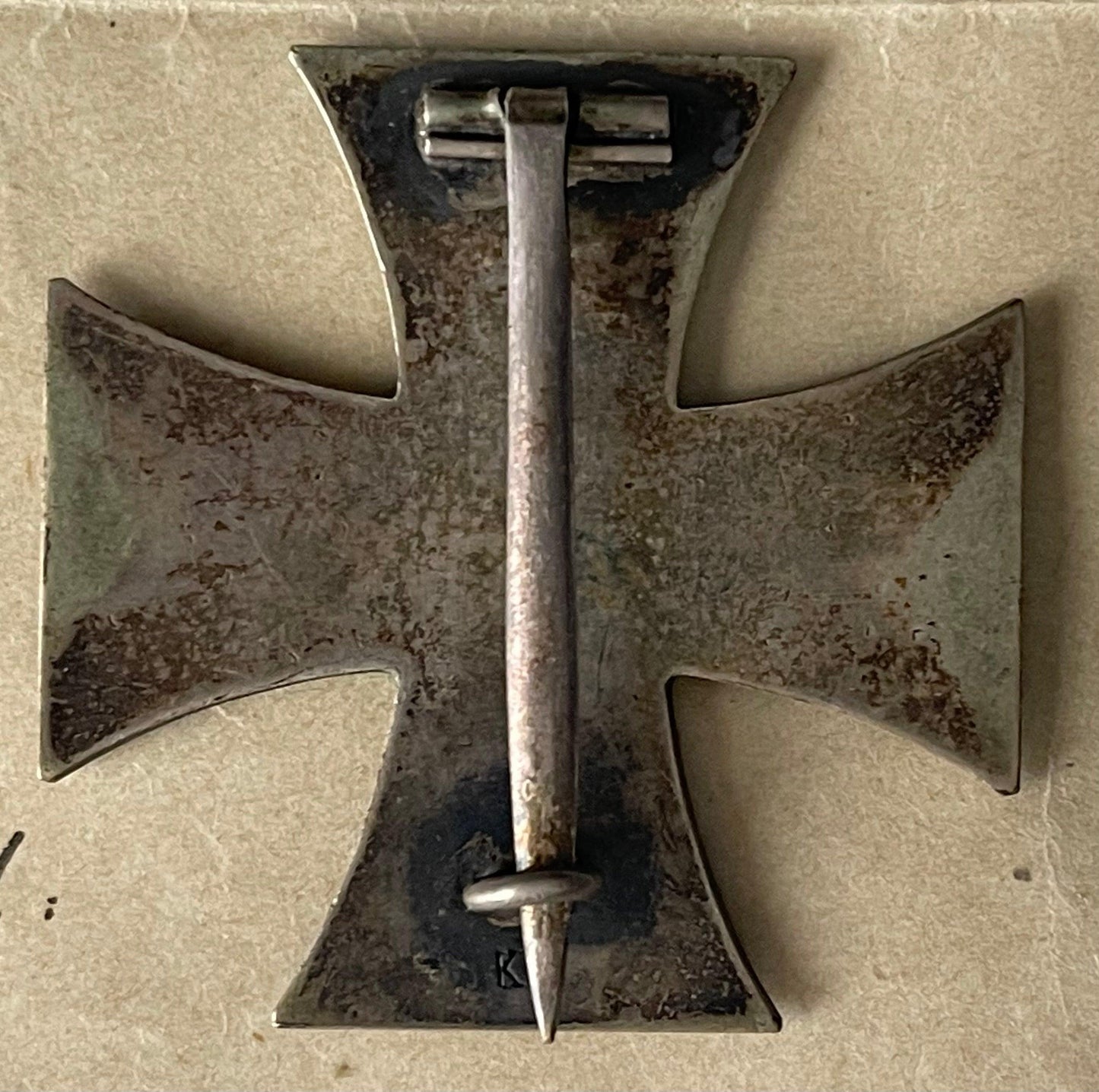 Germany Award and Document 1914 Iron Cross 1st Class Leutnant der Reserve Schmidt - Derrittmeister Militaria