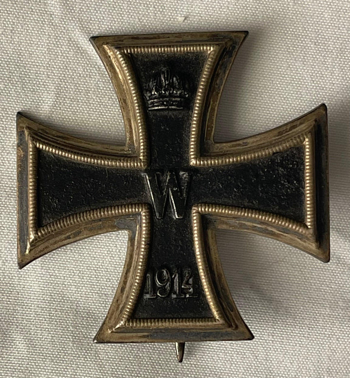 Germany Award and Document 1914 Iron Cross 1st Class Hauptmann d. L. II Karl Pletscher - Derrittmeister Militaria