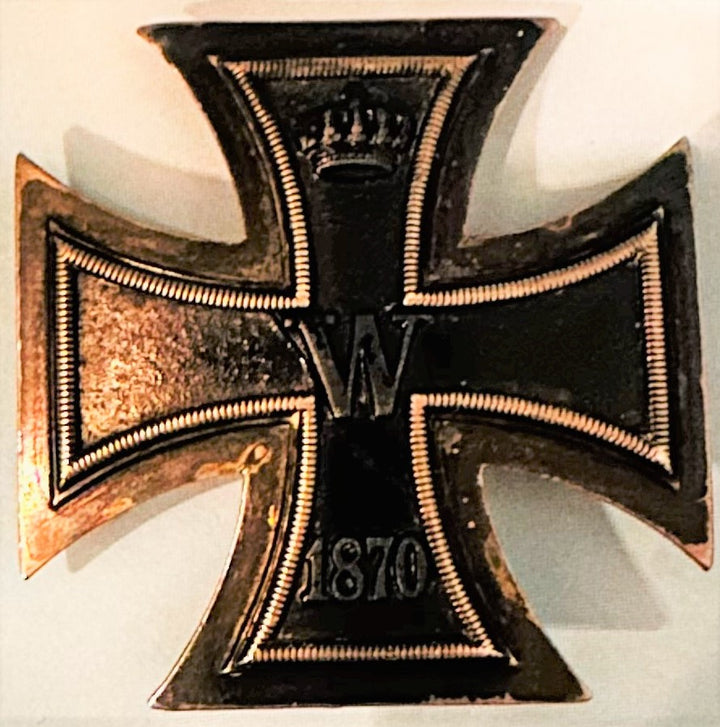 Germany 1870 Iron Cross "Godet" in Presentation Case - Derrittmeister Militaria Group