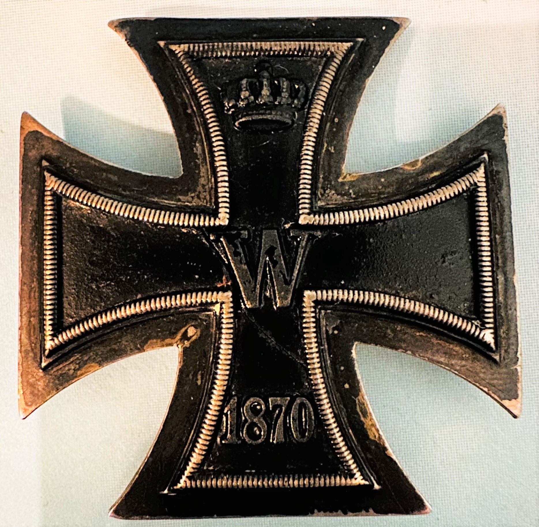Germany 1870 Iron Cross "Godet" in Presentation Case - Derrittmeister Militaria Group