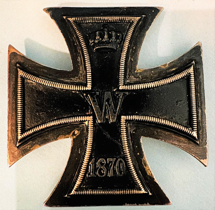Germany 1870 Iron Cross "Godet" in Presentation Case - Derrittmeister Militaria Group