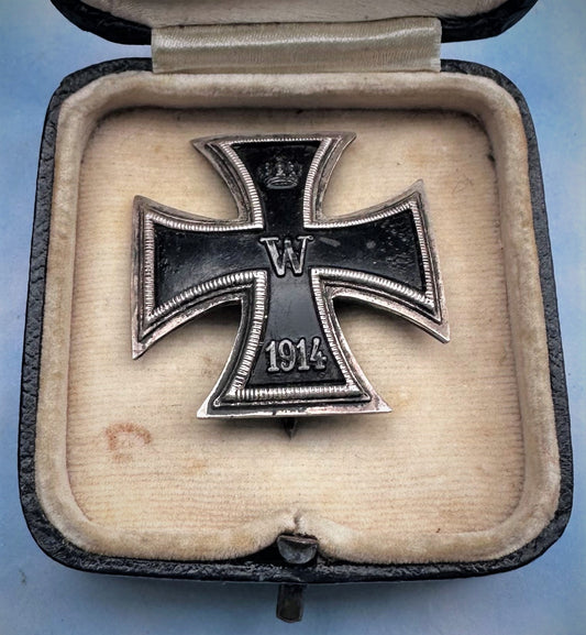 German 1914 Iron Cross 1st Class Prinzengroße - Derrittmeister Militaria Group