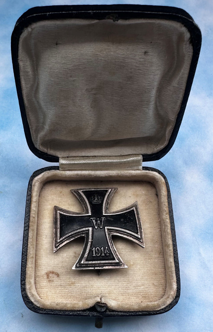 German 1914 Iron Cross 1st Class Prinzengroße - Derrittmeister Militaria Group