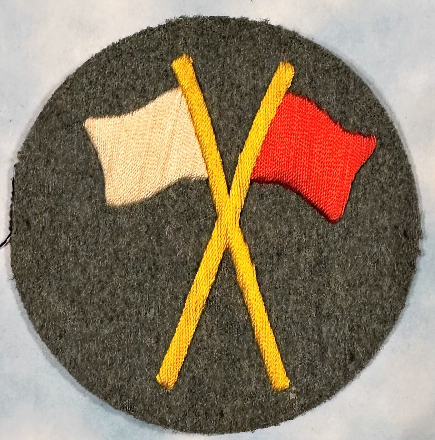 Germany Signalman Patch for Enlisted Man in Machine Gun Abteilung - Derrittmeister Militaria Group