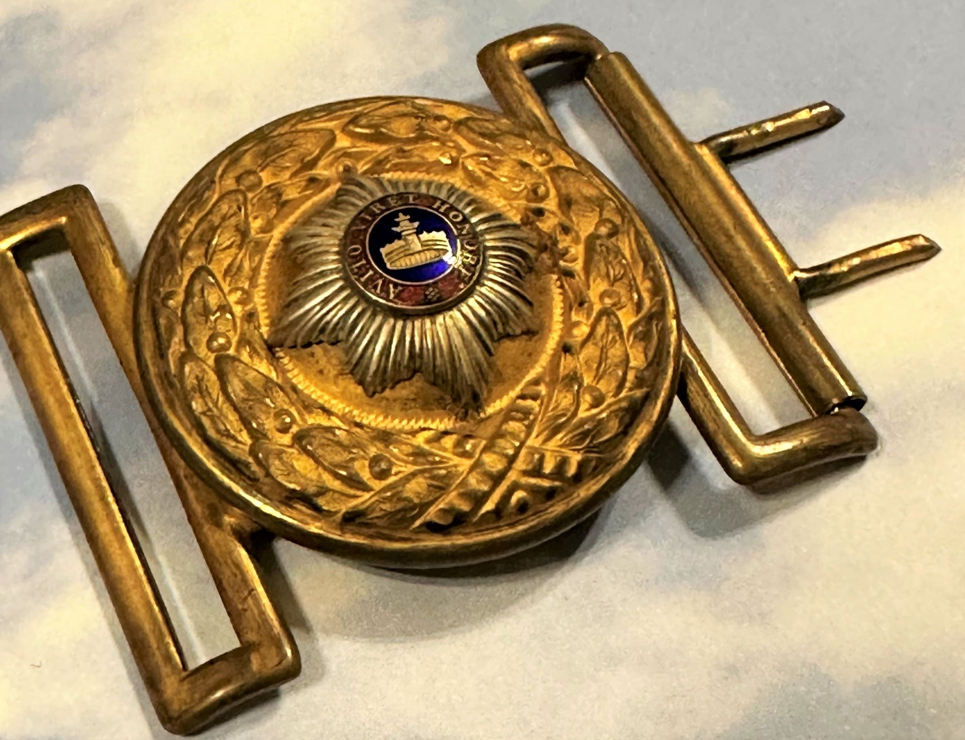 Mecklenburg Strelitz Belt Buckle for General Officer - Derrittmeister Militaria Group