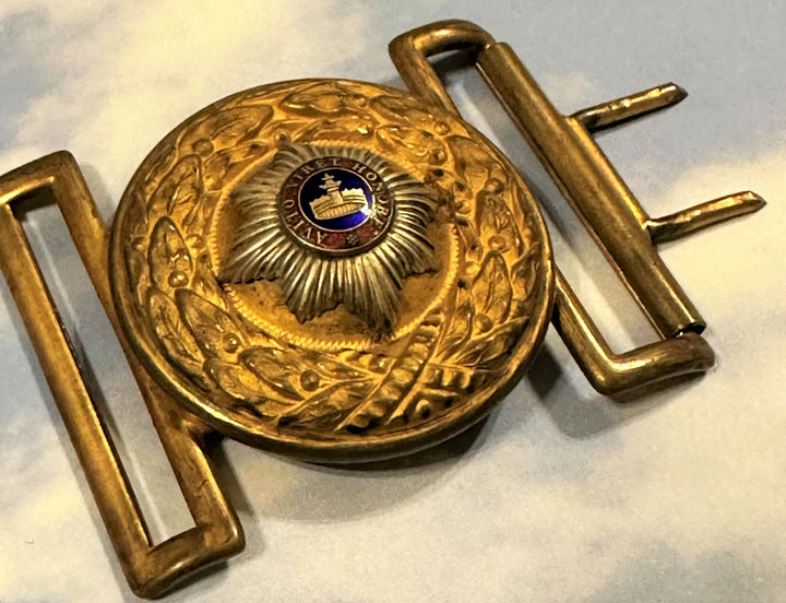 Mecklenburg Strelitz Belt Buckle for General Officer - Derrittmeister Militaria Group