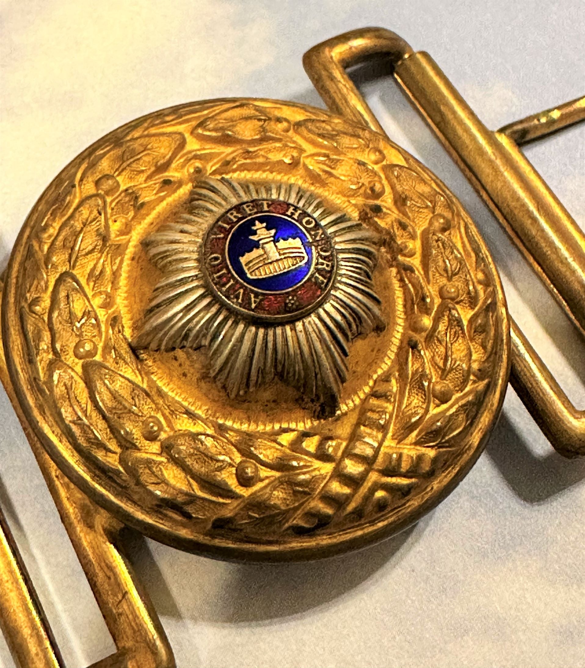 Mecklenburg Strelitz Belt Buckle for General Officer - Derrittmeister Militaria Group