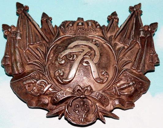 Prussia Kuras Emblem for an Enlisted Man / NCO in Rgt Garde du Corps - Derrittmeister Militaria