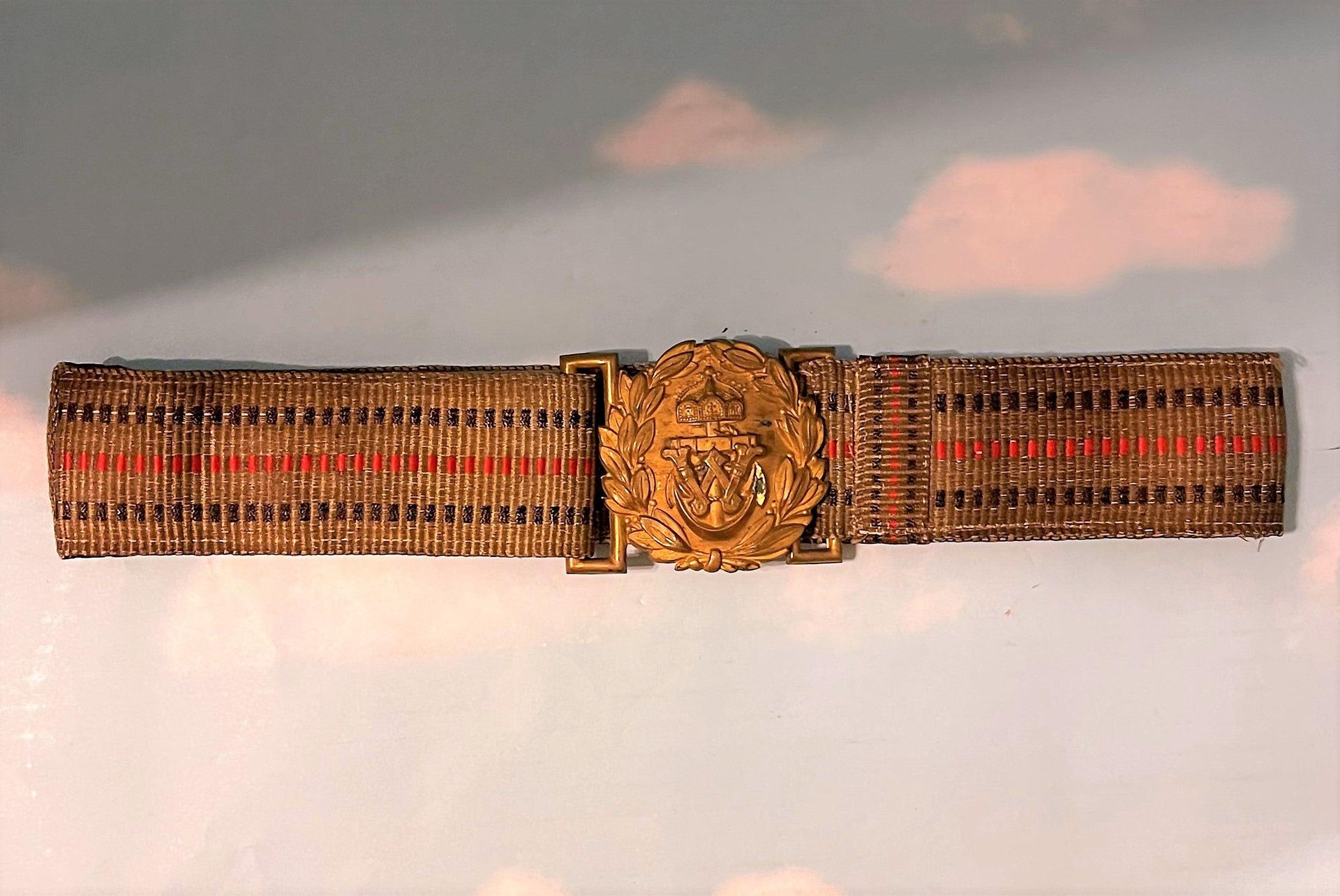 Germany Belt and Buckle for an Officer - Derrittmeister Militaria