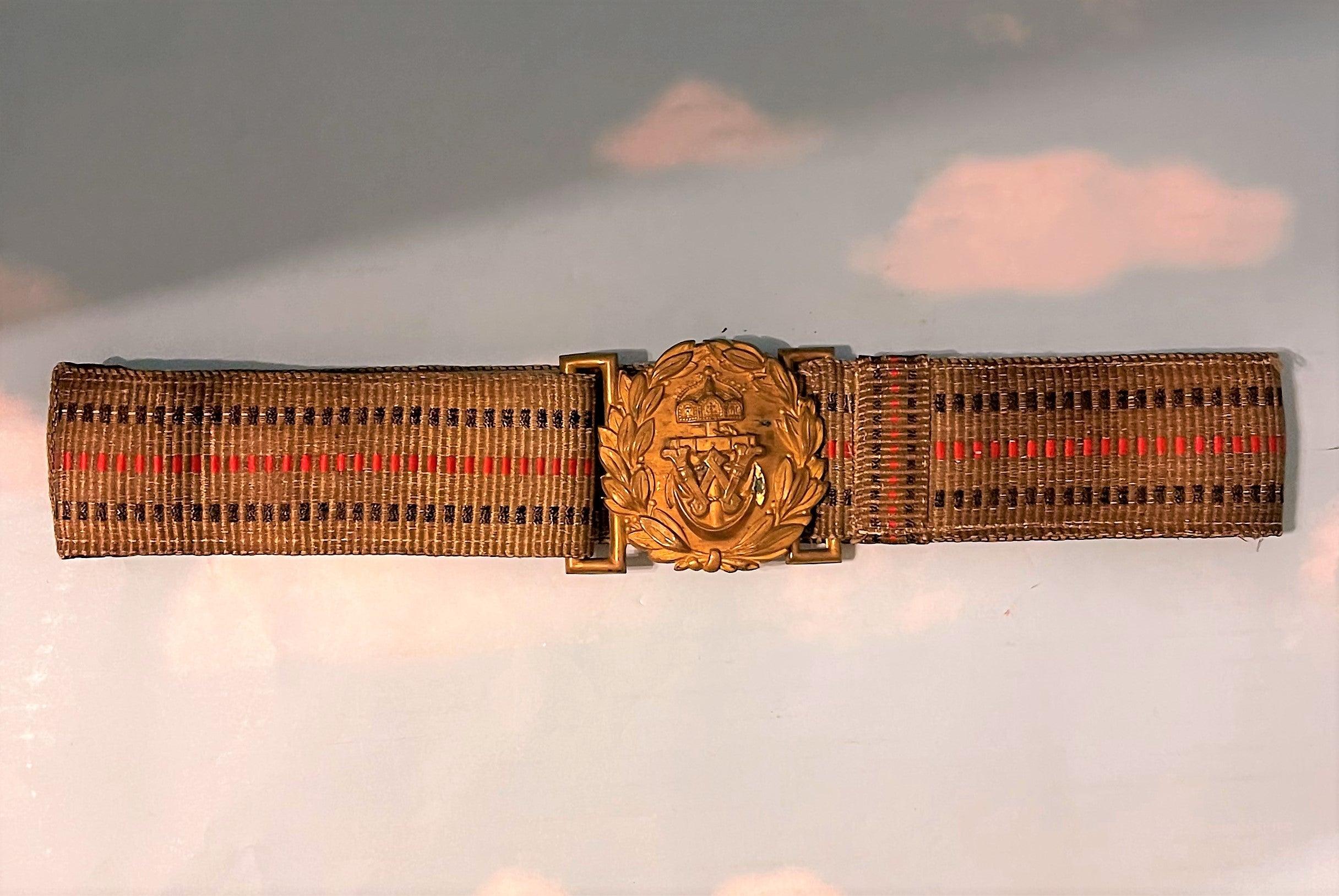 Germany Belt and Buckle for an Officer - Derrittmeister Militaria