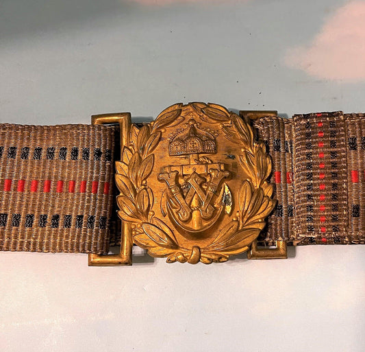 Germany Belt and Buckle for an Officer - Derrittmeister Militaria
