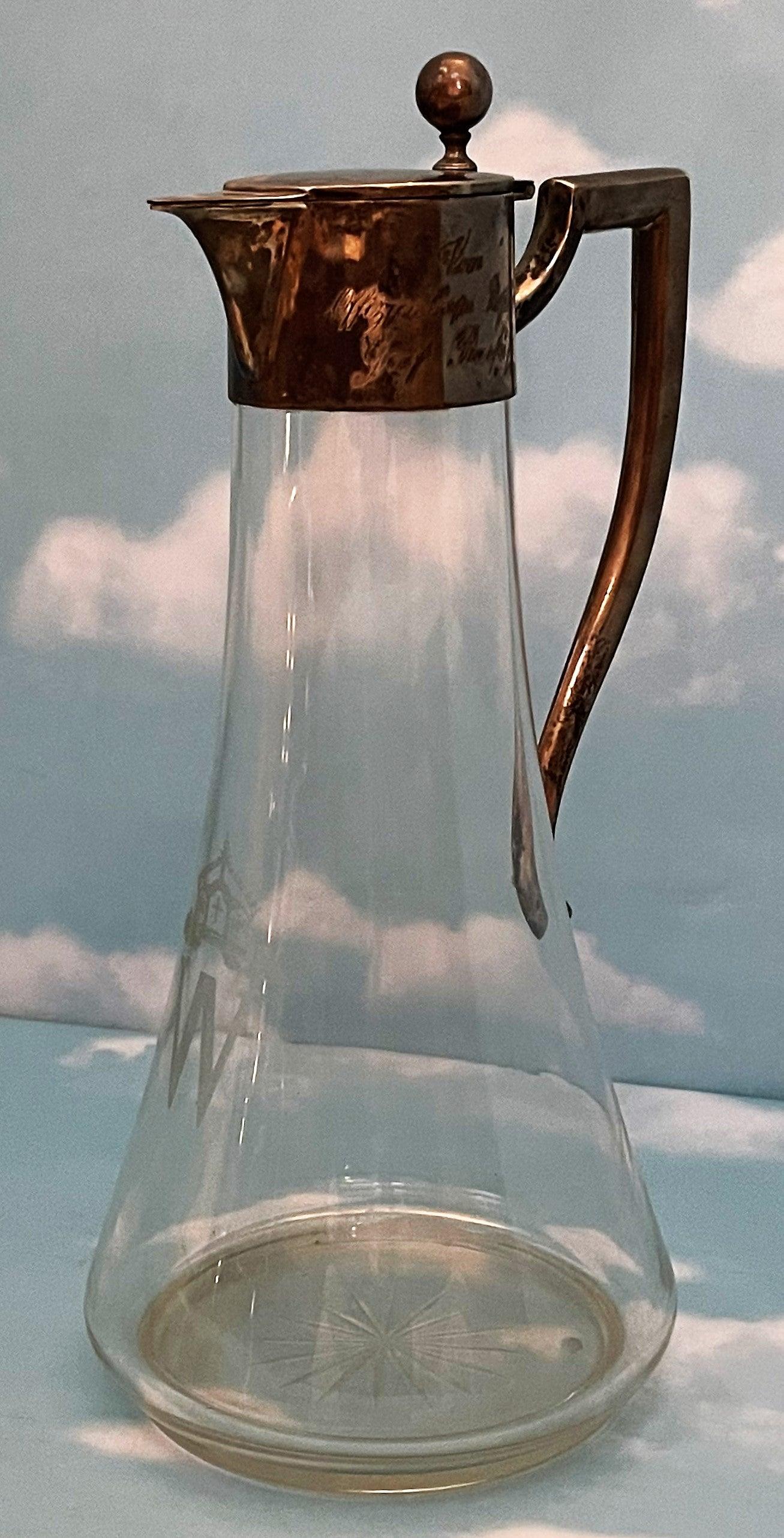Prussia / Bavaria Carafe for Generalleutnant Hermann von Kuhl - Derrittmeister Militaria