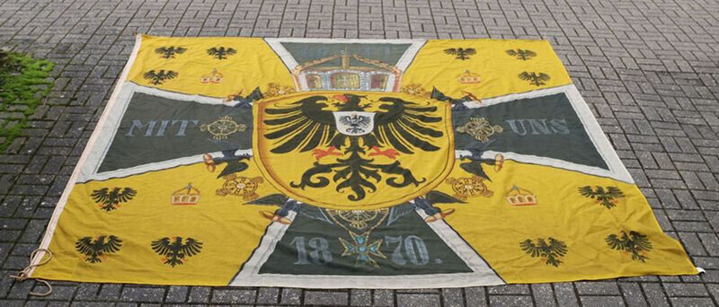 Prussian Kaiser Wilhelm II's Personal Standard - Derrittmeister Militaria Group