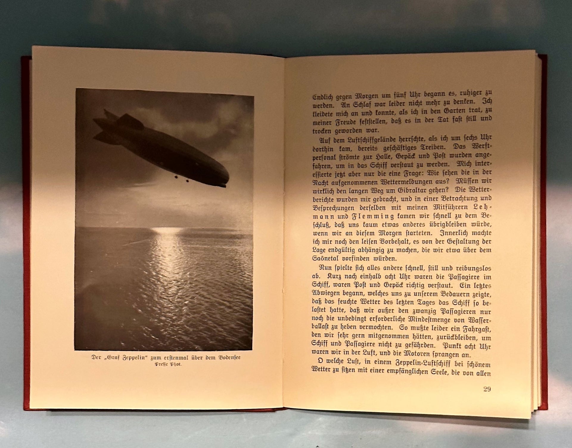 GermanY Book Die Amerikafahrt Des “Graf Zeppelin” by Dr. Hugo Eckener - Derrittmeister Militaria Group