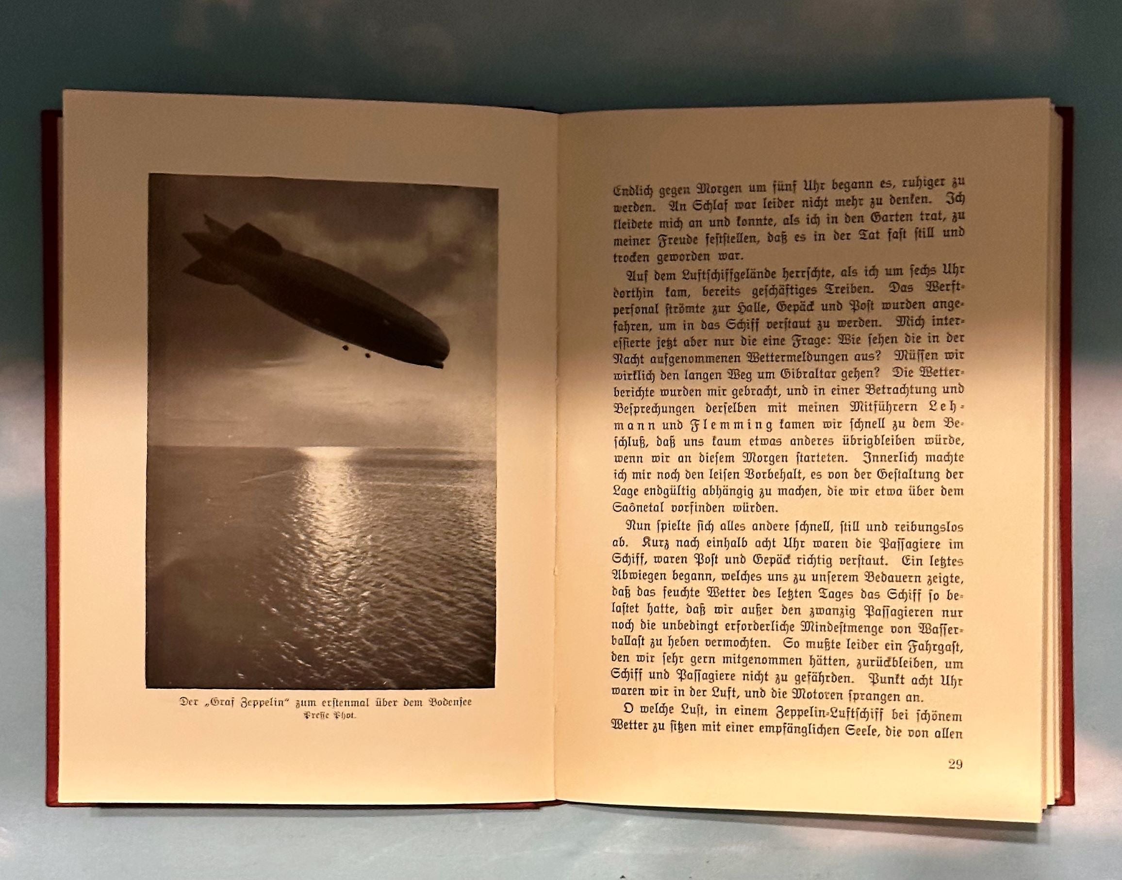 GermanY Book Die Amerikafahrt Des “Graf Zeppelin” by Dr. Hugo Eckener - Derrittmeister Militaria Group