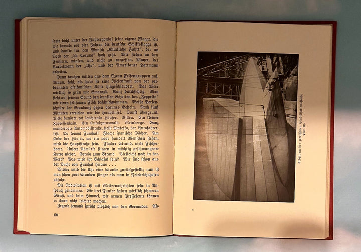 GermanY Book Die Amerikafahrt Des “Graf Zeppelin” by Dr. Hugo Eckener - Derrittmeister Militaria Group