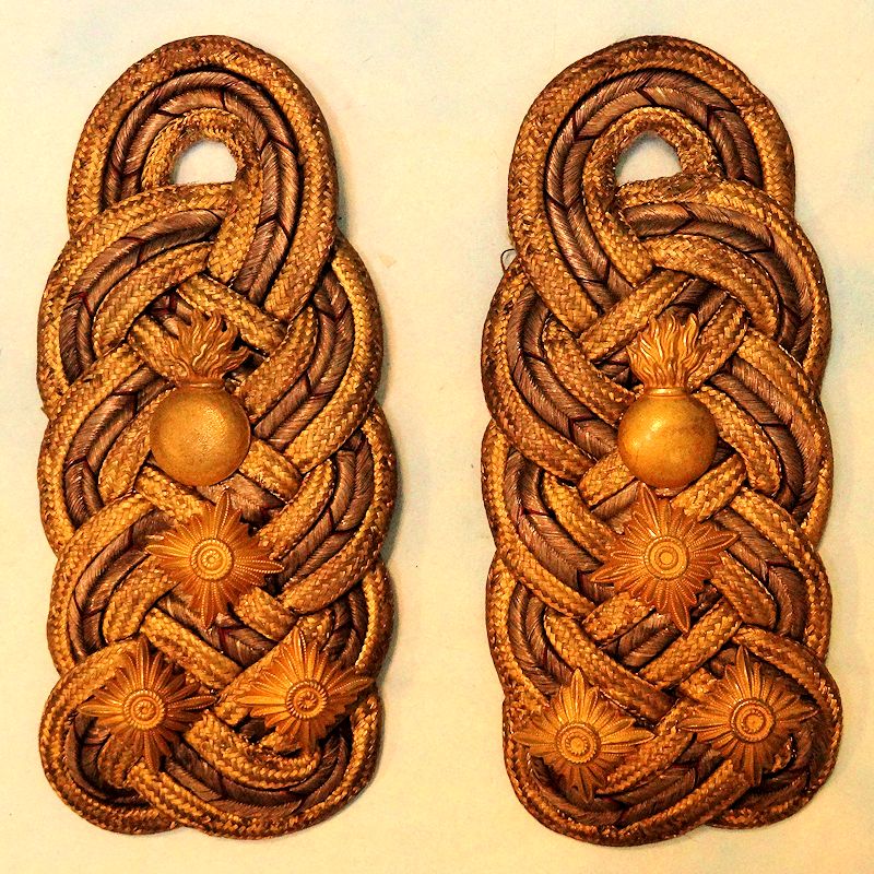Württemberg Shoulder Boards for General Oberst - Derrittmeister Militaria Group